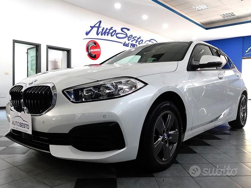 Usata BMW 116 Advantage 2021 Bianco Utilitaria
