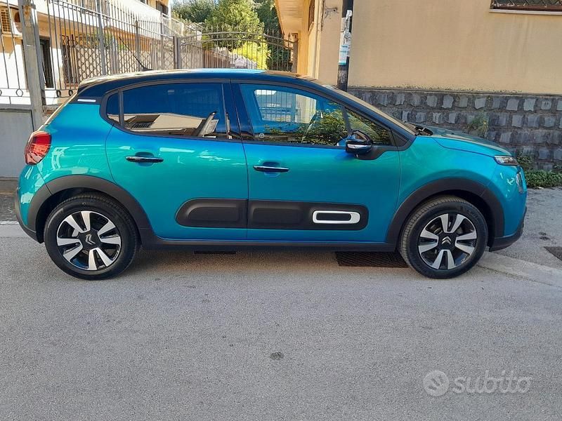 Usata Citroën C3 83 CV (61 kW) 2023 Verde Utilitaria