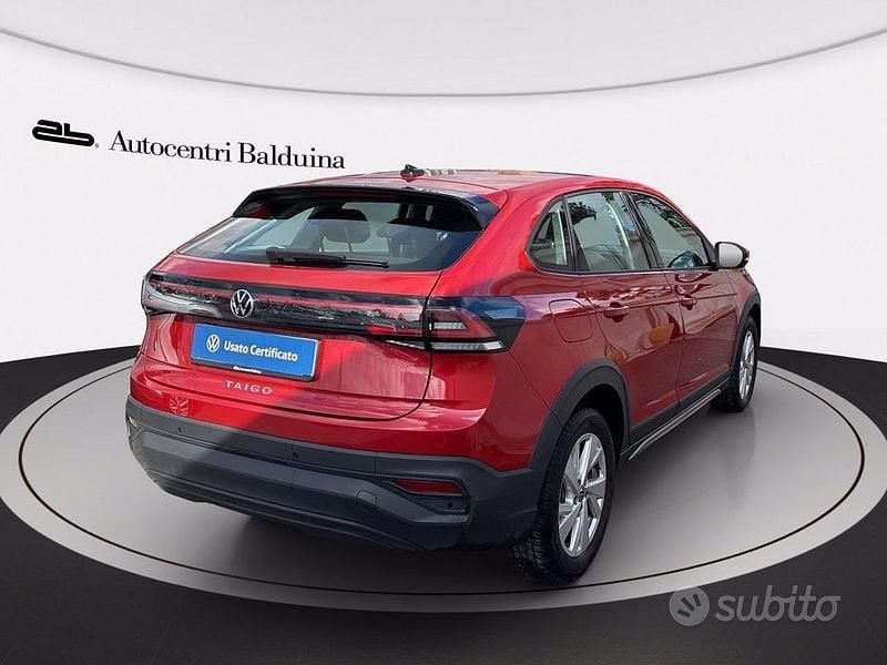 Usata VW Taigo Life 110 CV (80 kW) 2023 Rosso SUV
