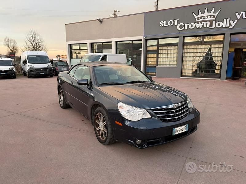 Usata Chrysler Sebring Cabriolet 2009 Blu Cabrio