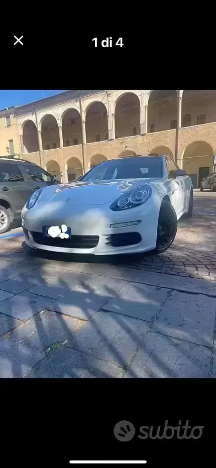 Usata Porsche Panamera 300 CV (220 kW) 2014 Bianco Utilitaria