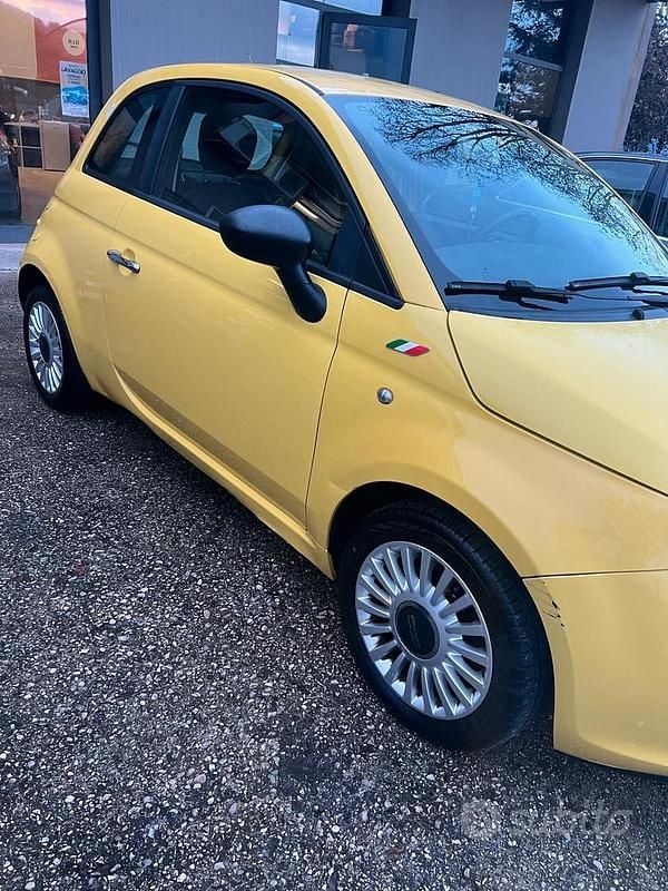 Usata Fiat 500 Pop 69 CV (50 kW) 2008 Giallo Berlina