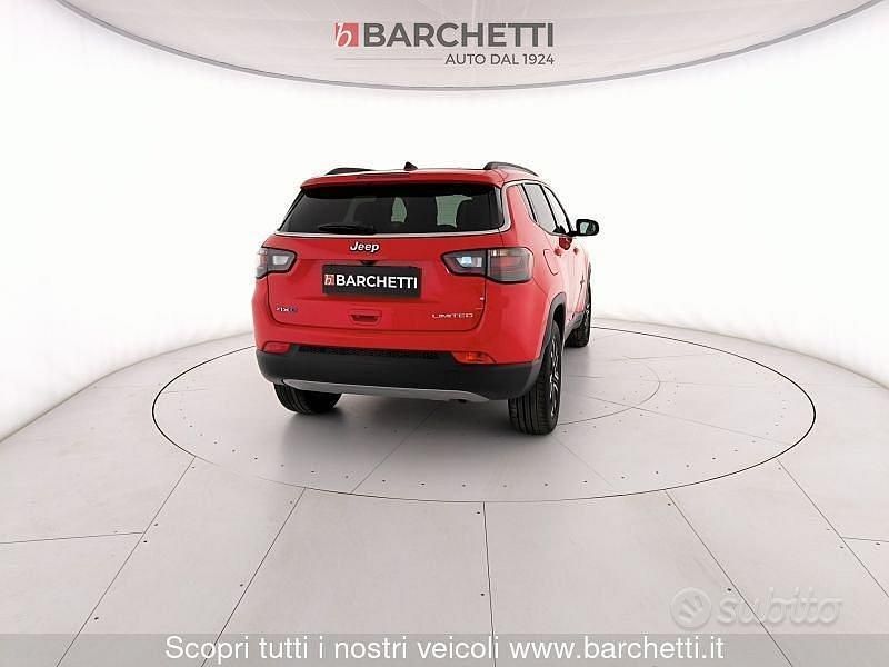 Usata Jeep Compass Limited 190 CV (139 kW) 2023 Rosso SUV