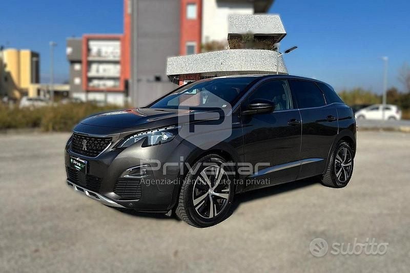 Usata Peugeot 3008 GT-line 131 CV (96 kW) 2019 Grigio Station wagon