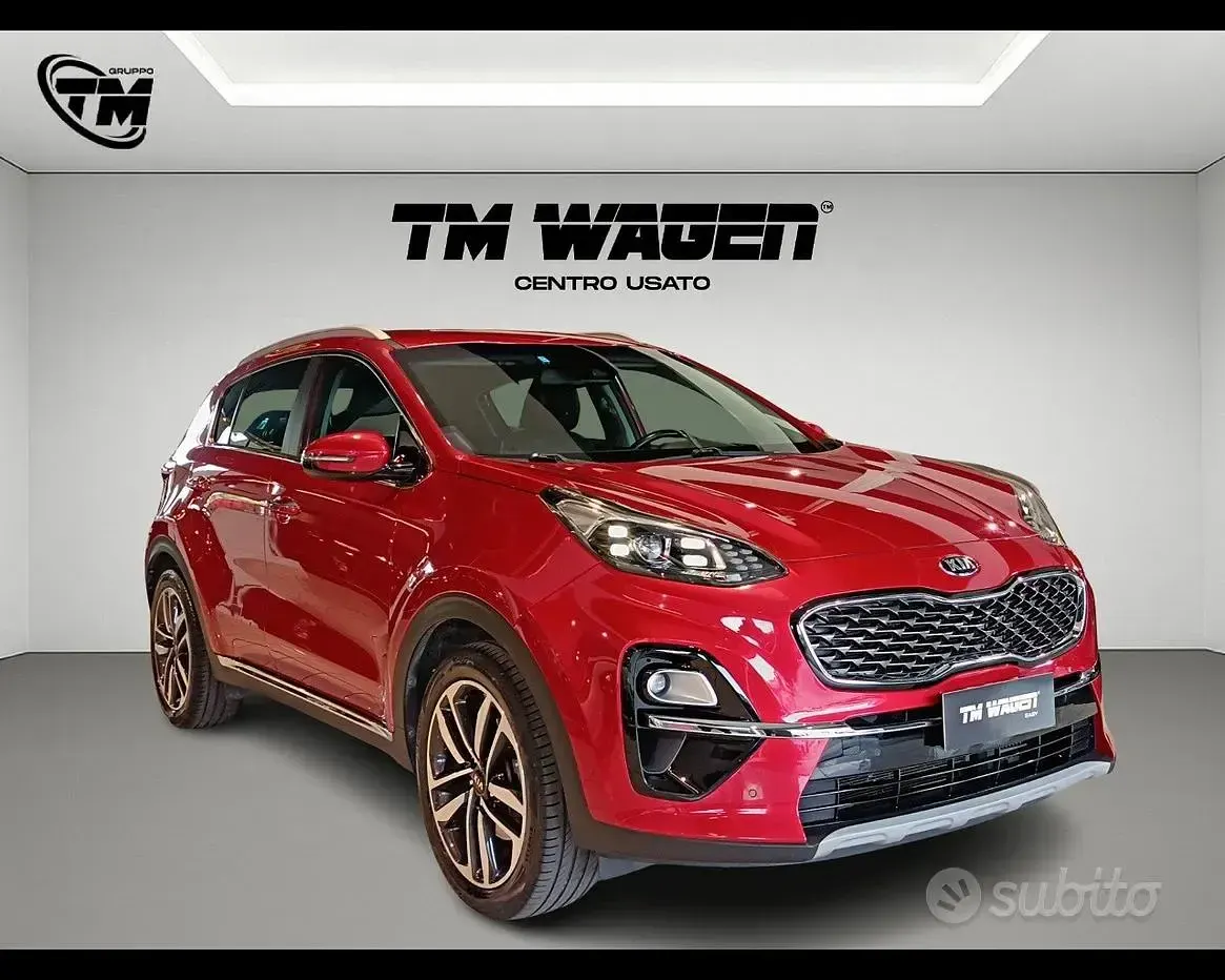 Usata Kia Sportage 136 CV (100 kW) 2018 Rosso SUV