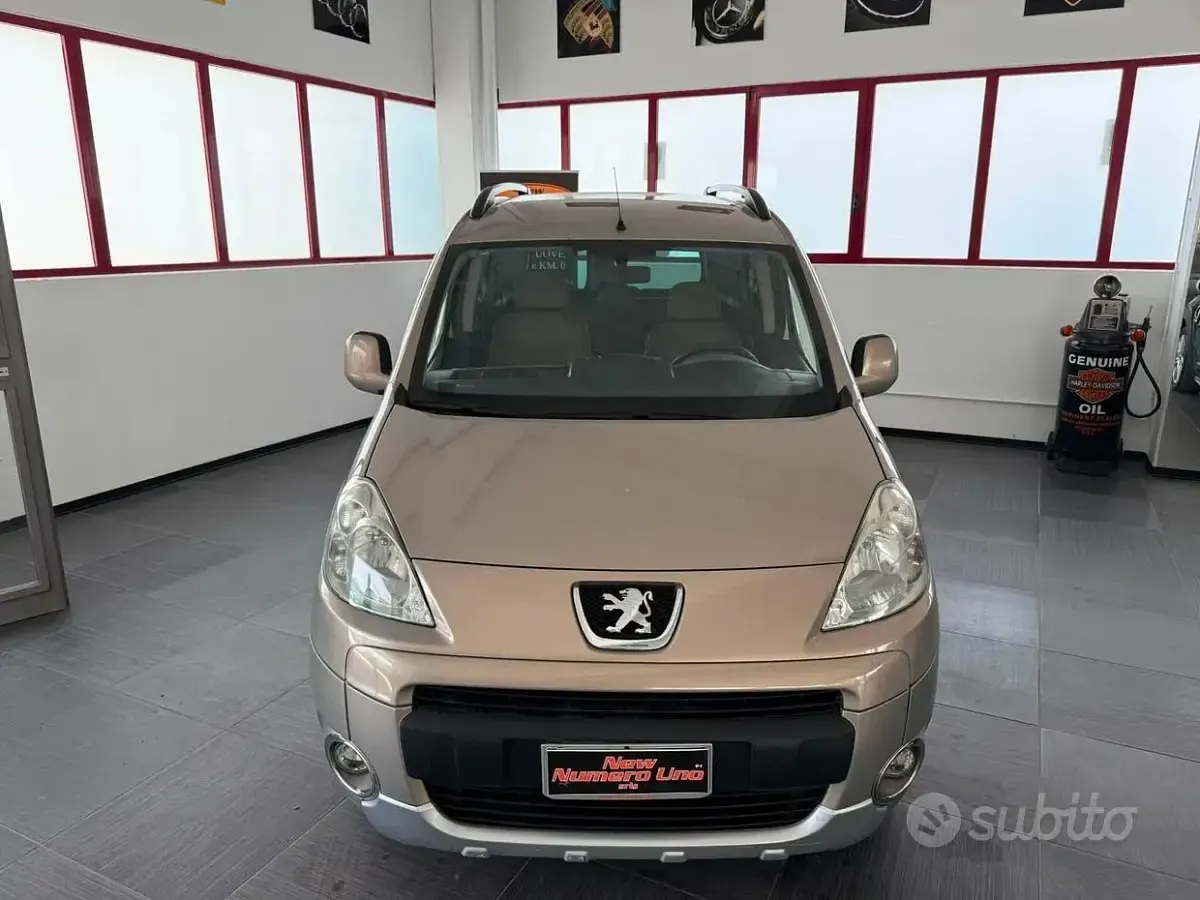 Usata Peugeot Partner Tepee Comfort 90 CV (66 kW) 2010 Beige Monovolume