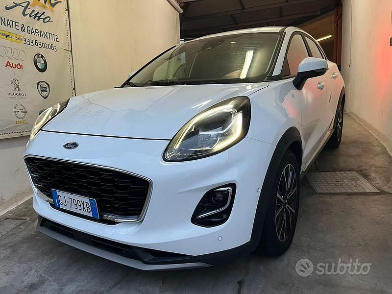 Bianco Usata 2022 Ford Puma Titanium Tre volumi | 15.900 € (Buon prezzo) - Immagine 1/4