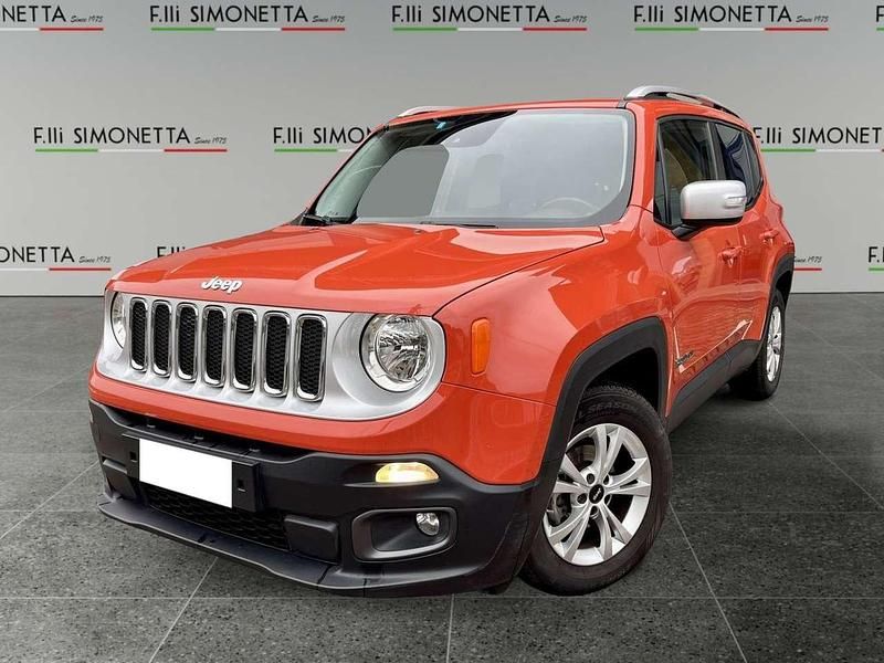 Arancione Usata 2015 Jeep Renegade Limited SUV | 11.500 € (Ottimo prezzo) - Immagine 1/4