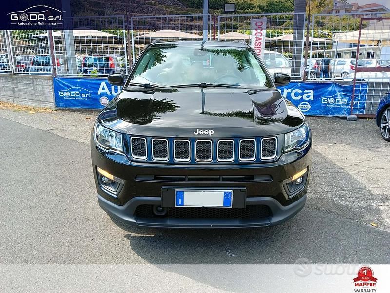 Usata Jeep Compass Longitude 120 CV (88 kW) 2018 Nero SUV