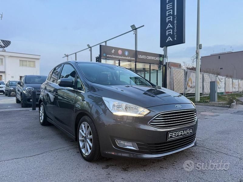 Usata Ford C-MAX Titanium 120 CV (88 kW) 2017 Grigio Monovolume