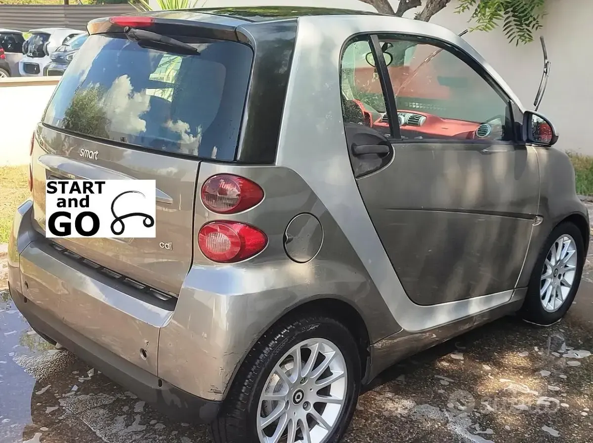 Usata Smart ForTwo Coupé 54 CV (39 kW) 2011 Marrone Coupé