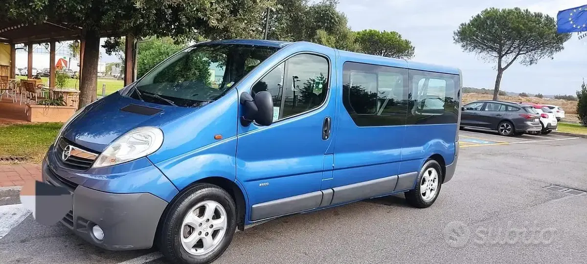 Usata Opel Vivaro 114 CV (83 kW) 2014 Blu Monovolume