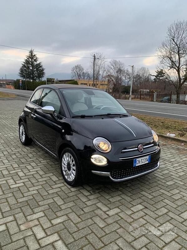 Nero Usata 2019 Fiat 500 Cabrio | 14.900 € - Immagine 1/4