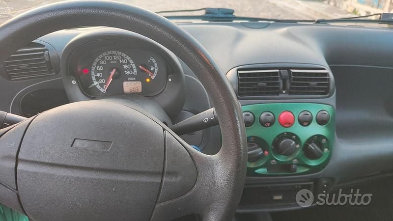 Usata Fiat Seicento 2001 Verde Utilitaria