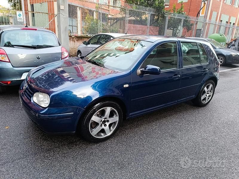Usata VW Golf IV GTI 150 CV (110 kW) 2001 Blu Berlina
