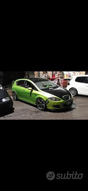 Usata Seat Leon 2007 Verde Coupé