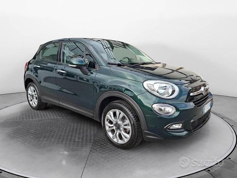 Usata Fiat 500X Cross 140 CV (102 kW) 2016 Verde SUV