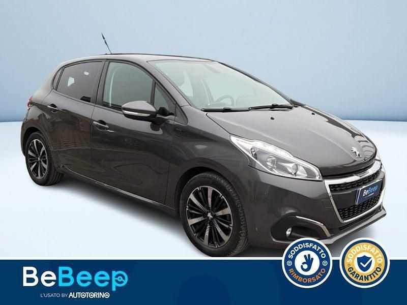 Usata Peugeot 208 Signature Sky 83 CV (61 kW) 2019 Grigio scuro metallizzato Utilitaria