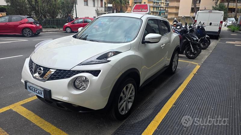 Usata Nissan Juke Tekna 110 CV (80 kW) 2017 Bianco SUV
