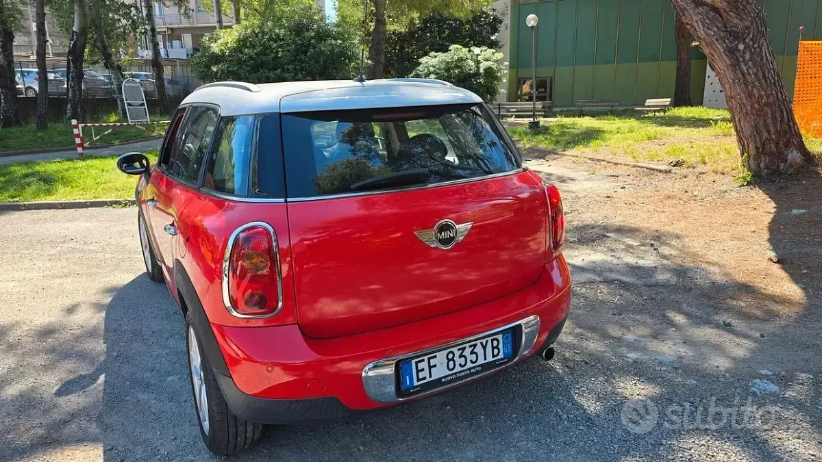 Usata Mini Cooper Countryman 122 CV (89 kW) 2011 Rosso SUV