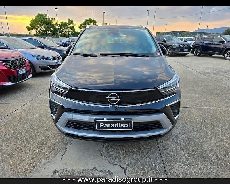 Usata Opel Crossland X Elegance 110 CV (80 kW) 2023 Nero SUV