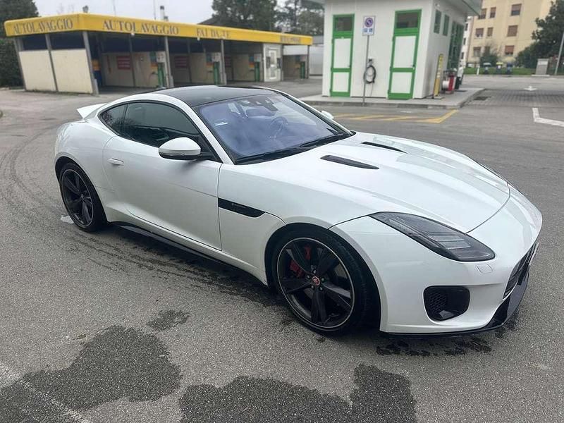 Usata Jaguar F-Type R-Dynamic 381 CV (280 kW) 2018 Bianco Coupé