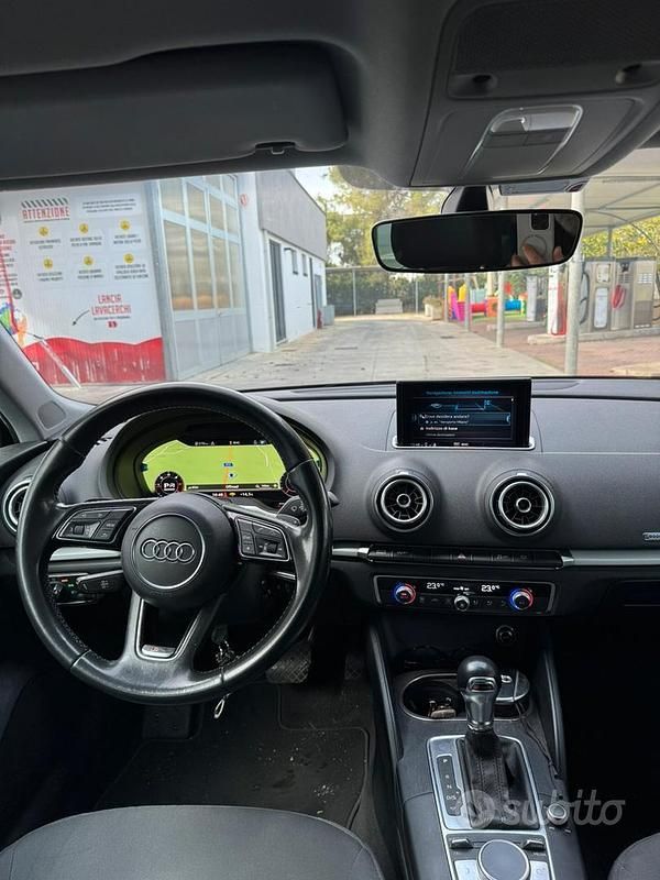 Usata Audi A3 S-Line 116 CV (85 kW) 2019 Nero Berlina