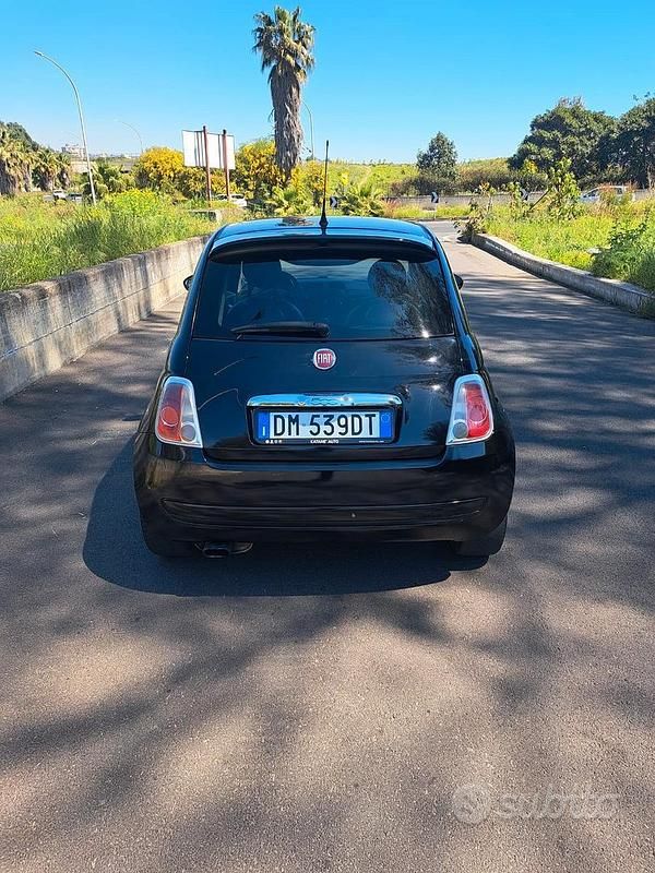 Usata Fiat 500 2008 Nero Berlina
