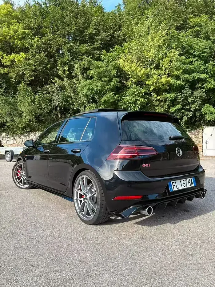 Usata VW Golf VII GTI 245 CV (180 kW) 2017 Nero Berlina