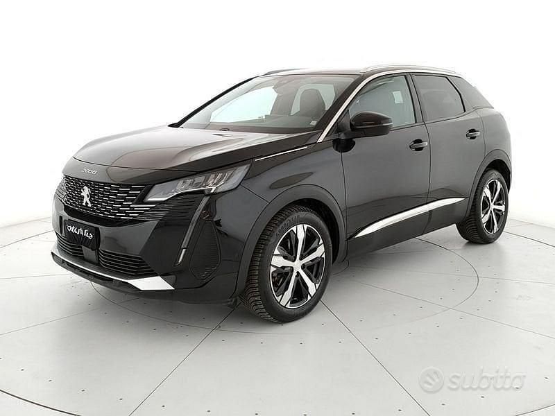 Usata Peugeot 3008 Allure 130 CV (95 kW) 2022 Nero SUV