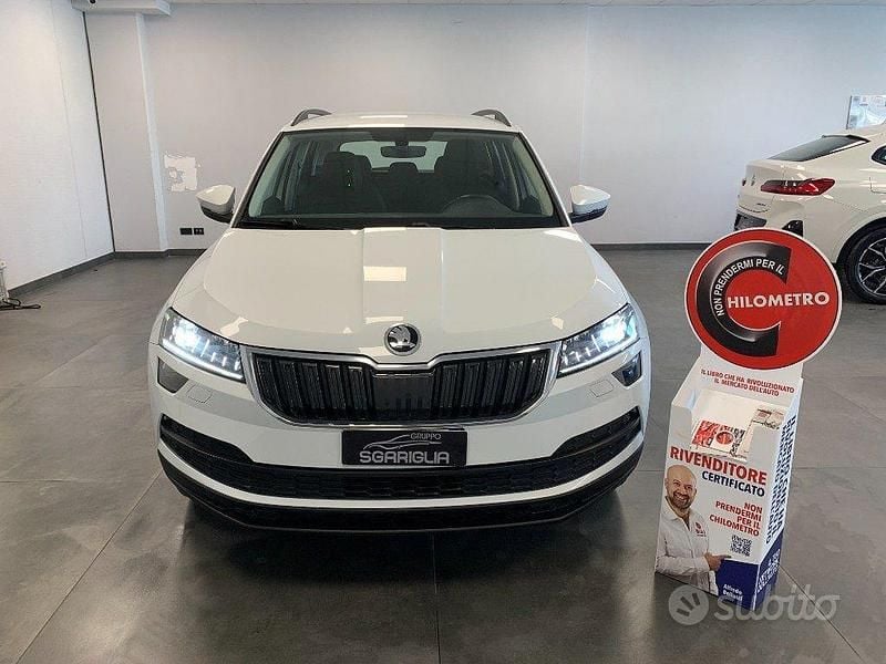 Usata Skoda Karoq Executive 143 CV (105 kW) 2021 Bianco SUV