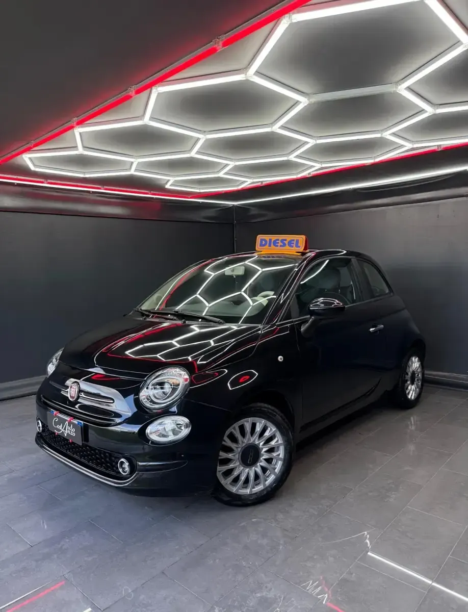 Usata Fiat 500 Lounge 95 CV (69 kW) 2017 Nero Berlina
