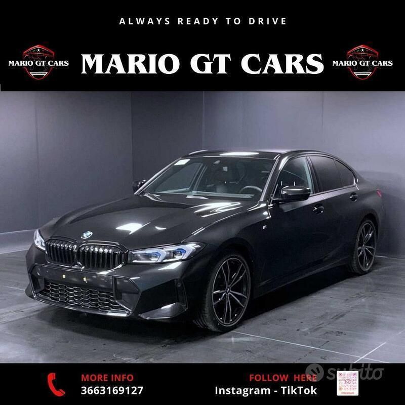 Usata BMW 320e M Sport 190 CV (139 kW) 2024 Nero Berlina