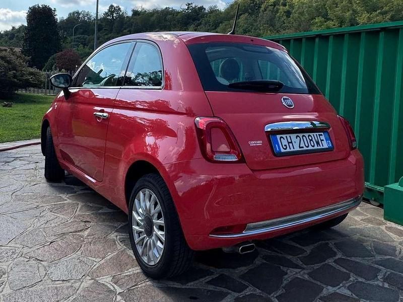 Usata Fiat 500 Lounge 69 CV (50 kW) 2018 Rosso Utilitaria