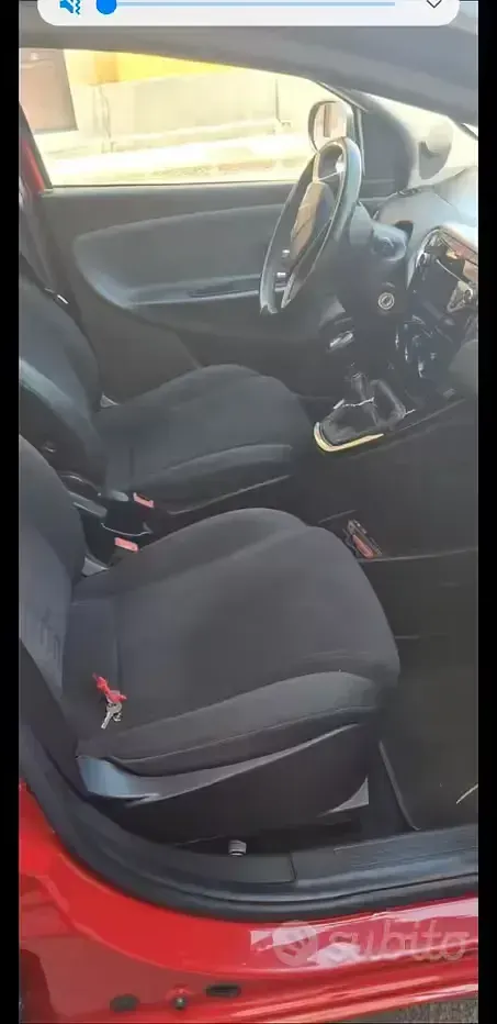 Usata Lancia Ypsilon 95 CV (69 kW) 2015 Rosso Utilitaria