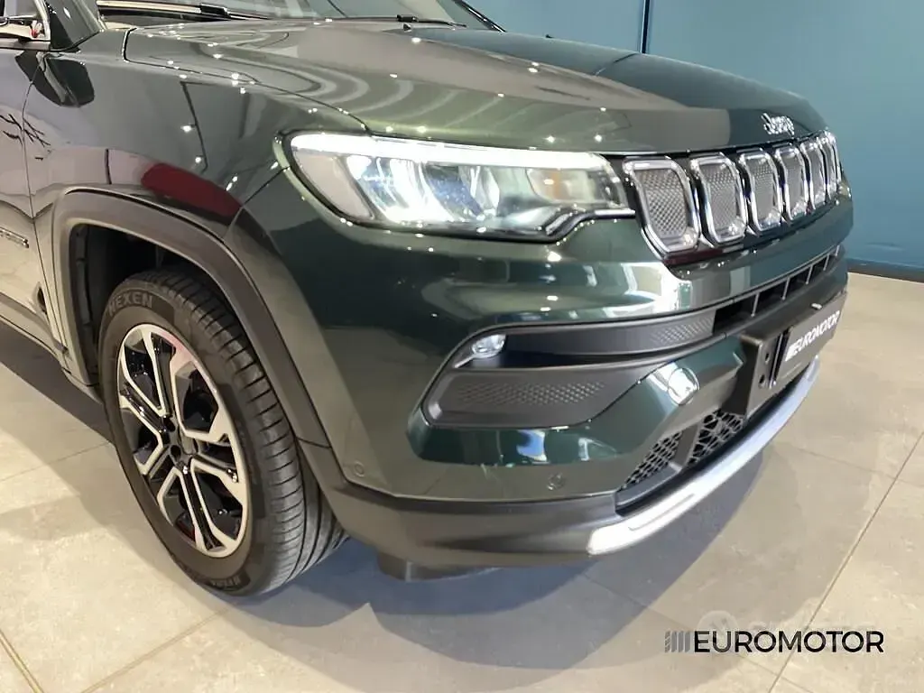 Usata Jeep Compass Limited 131 CV (96 kW) 2021 Verde SUV