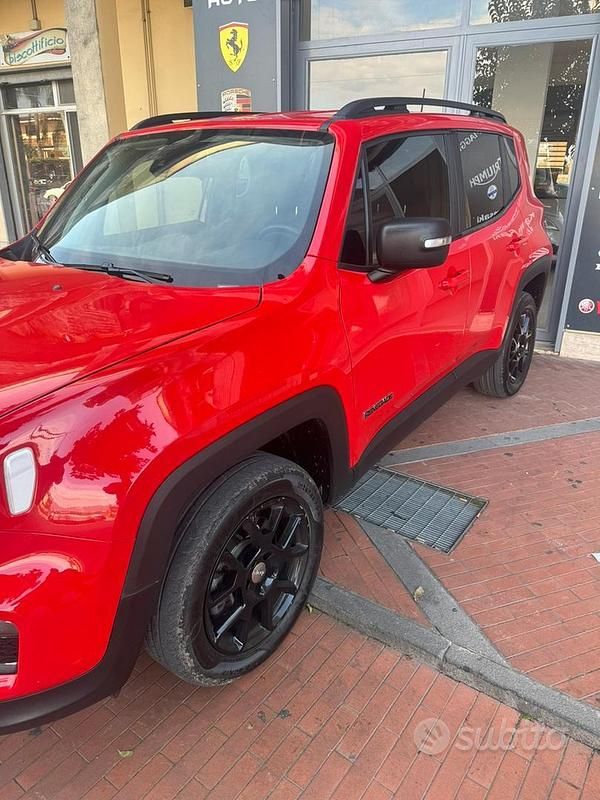 Usata Jeep Renegade Limited 140 CV (102 kW) 2020 Rosso SUV