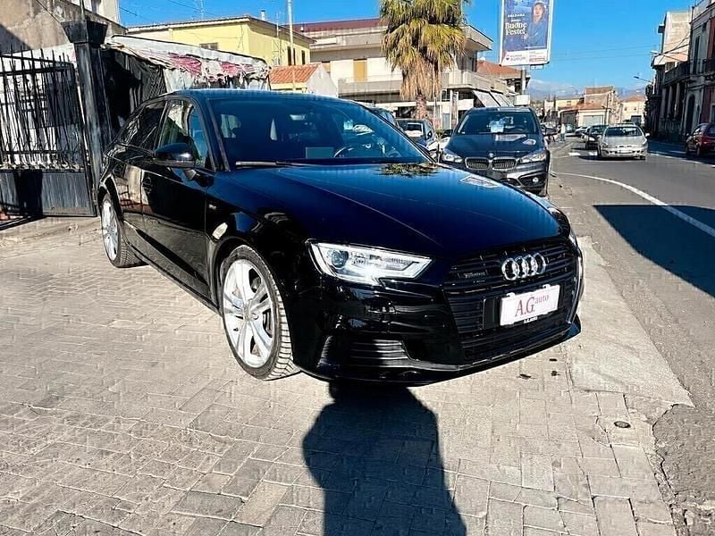 Usata Audi A3 S-Line 184 CV (135 kW) 2020 Nero Berlina