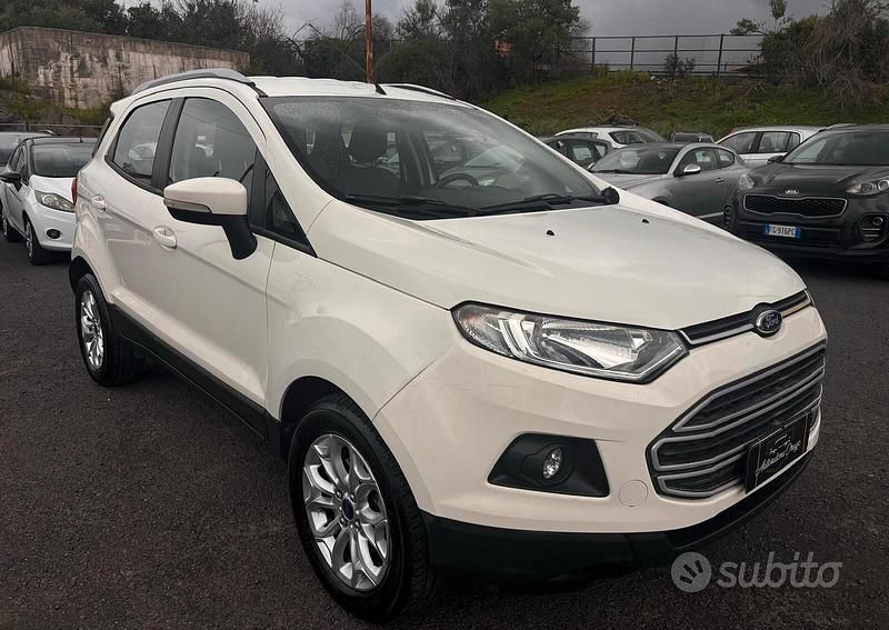 Usata Ford Ecosport Titanium 95 CV (69 kW) 2016 Bianco SUV
