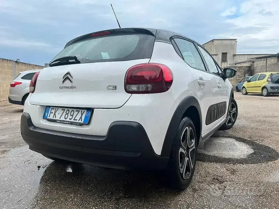 Usata Citroën C3 PureTech 110 CV (80 kW) 2017 Bianco Berlina