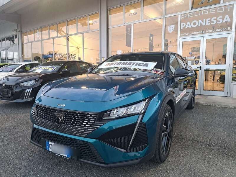 Blu/azzurro Usata 2023 Peugeot 408 Allure Tre volumi | 24.950 € (Buon prezzo) - Immagine 1/4