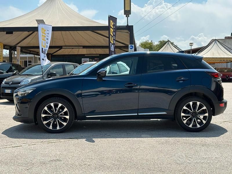 Usata Mazda CX-3 Exceed 116 CV (85 kW) 2019 Blu SUV