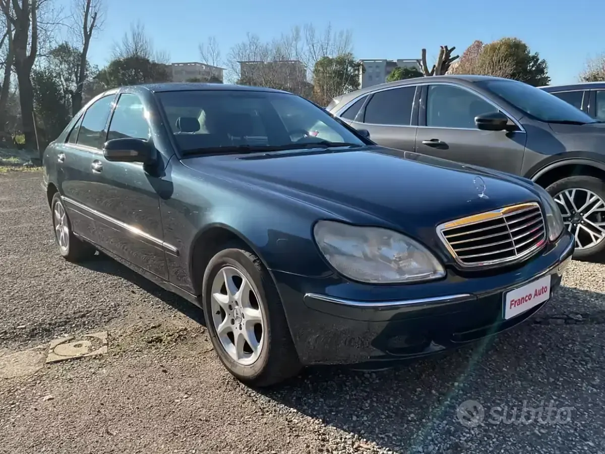 Gebraucht Mercedes S320 197 PS (144 kW) 2000 Blau Limousine