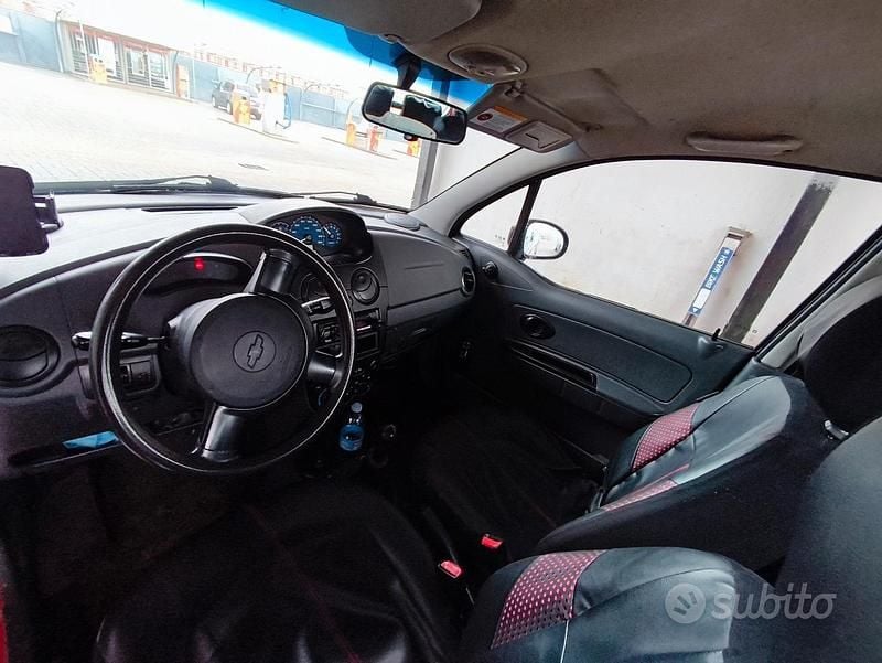 Usata Chevrolet Matiz 52 CV (38 kW) 2009 Rosso Utilitaria