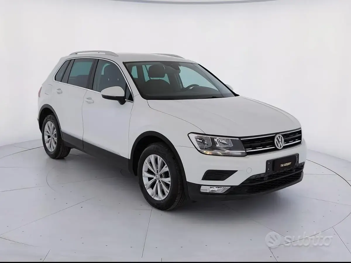 Usata VW Tiguan Style 150 CV (110 kW) 2017 Bianco SUV