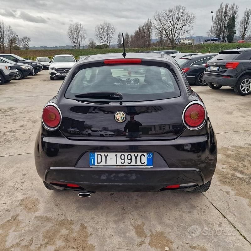 Usata Alfa Romeo MiTo Distinctive 155 CV (114 kW) 2009 Nero Utilitaria
