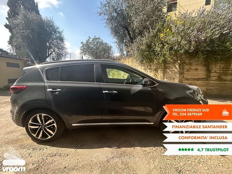 Usata Kia Sportage GT-Line 136 CV (100 kW) 2019 Gray SUV