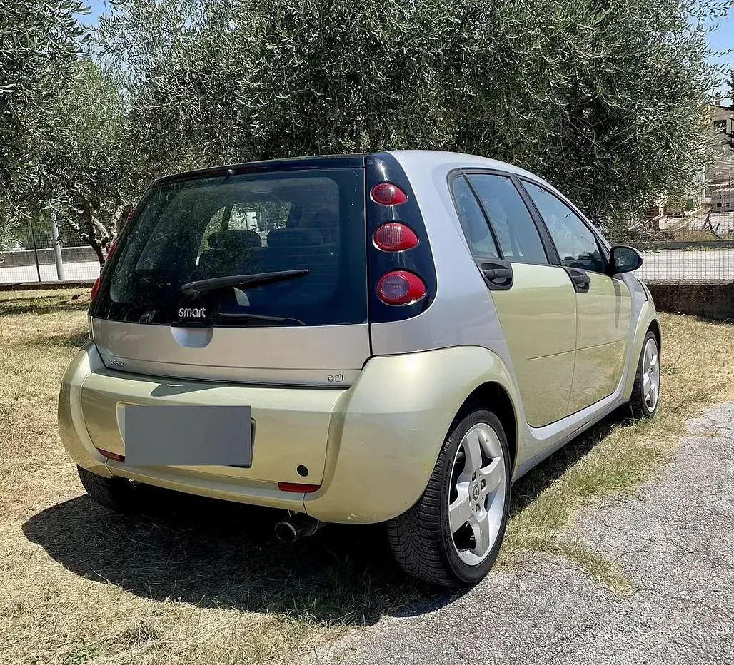 Usata Smart ForFour Passion 95 CV (69 kW) 2005 Verde Utilitaria