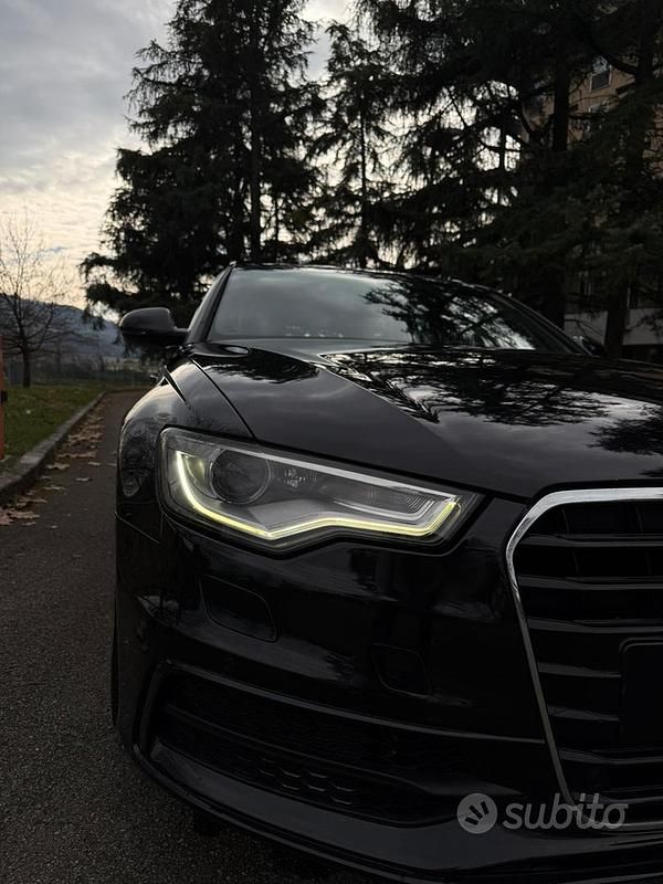Usata Audi A6 S-Line 177 CV (130 kW) 2012 Nero Station wagon