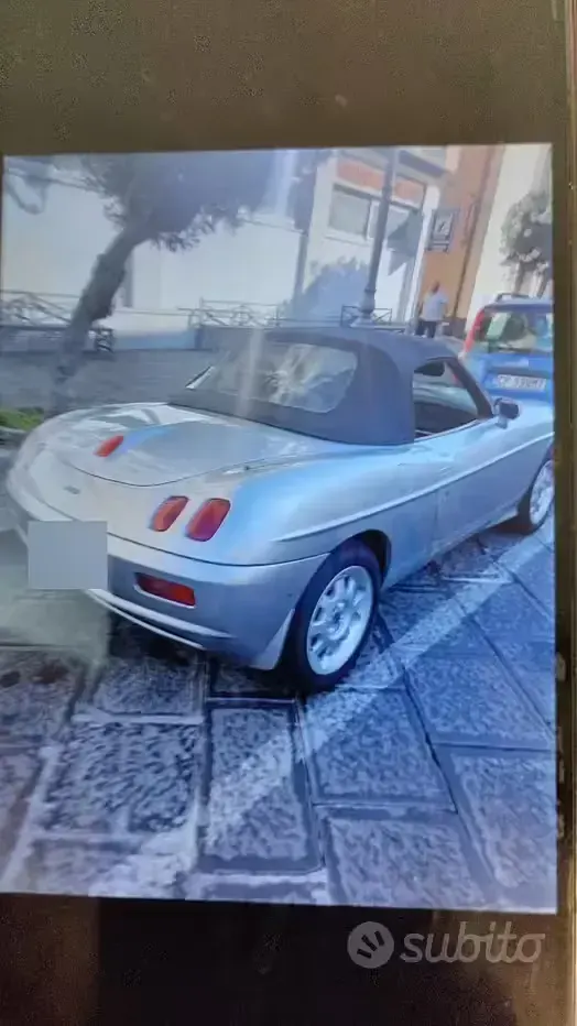 Usata Fiat Barchetta 131 CV (96 kW) 2001 Grigio Cabrio